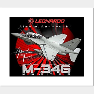 Aermacchi M-346 Advanced Jet Trainer And Light Attack Aircraft Posters and Art